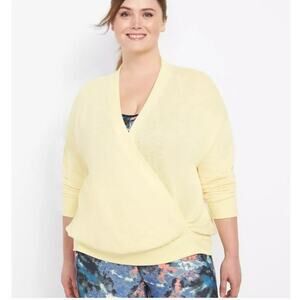 Livi Lane Bryant Faux Wrap Surplice Sweater Size 22/24